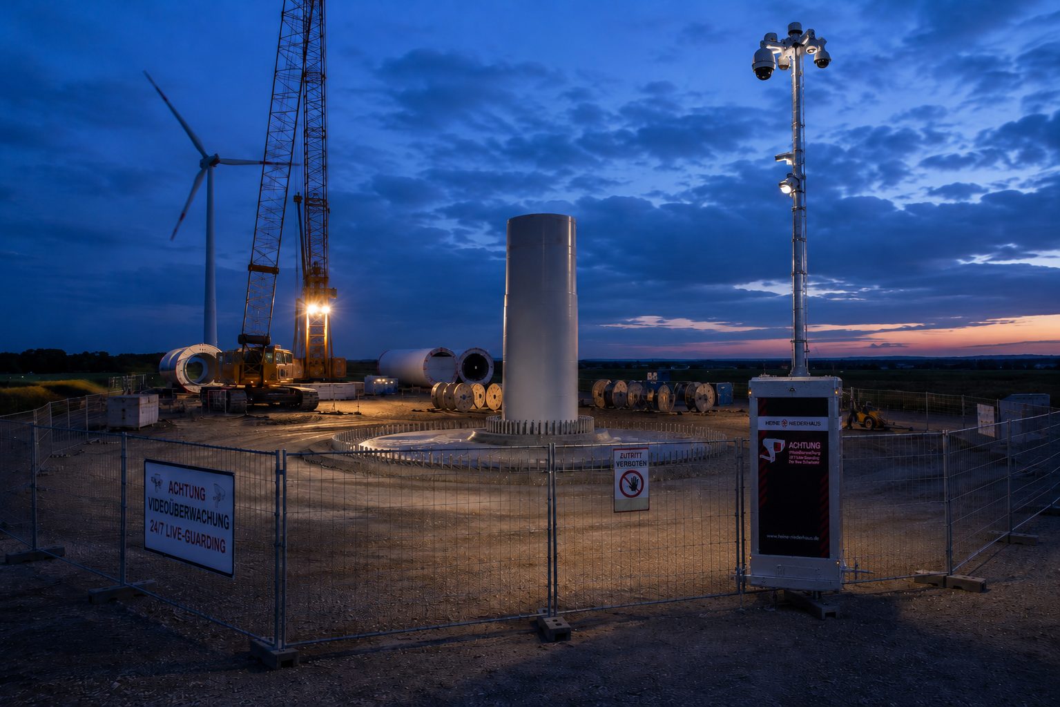 Einsatzbereich: Solar- & Windparks