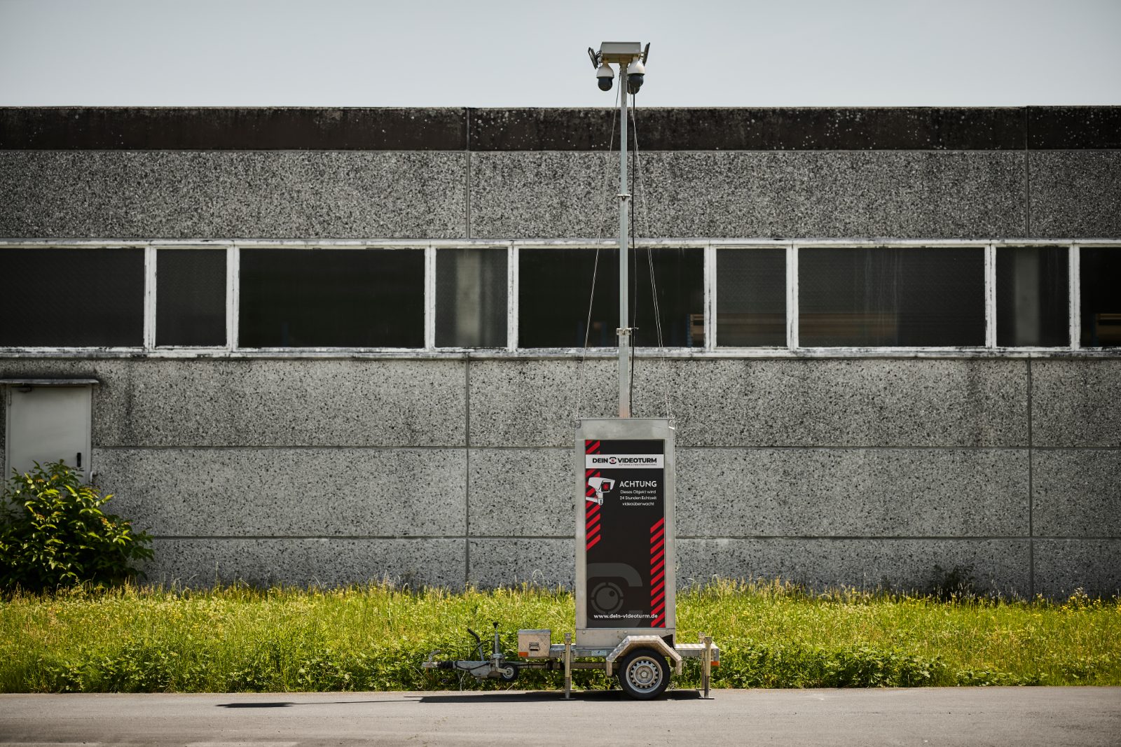Mobiler Videoturm zur Miete